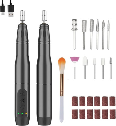 One electric nail file - one,