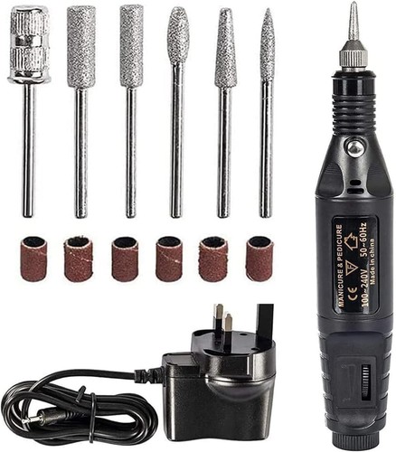 Electric nail file - file, for