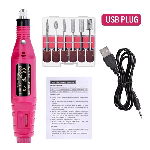 Electric nail file - file, for