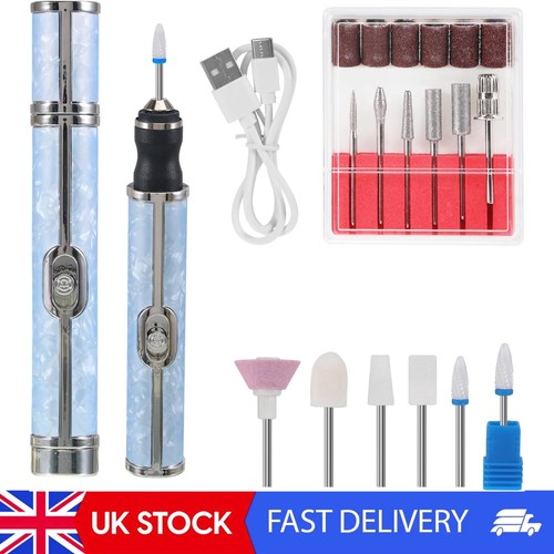 Electric nail file - nail, for