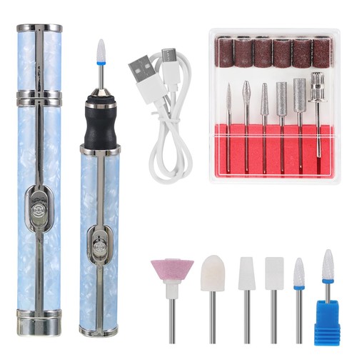 Electric nail file - nail, for