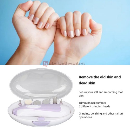 Electric nail file kit remove - electric,